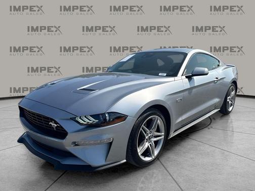 Iconic Silver Metallic 2021 Ford Mustang EcoBoost
