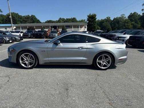 Iconic Silver Metallic 2021 Ford Mustang EcoBoost