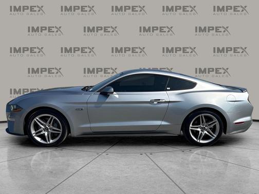 Iconic Silver Metallic 2021 Ford Mustang EcoBoost
