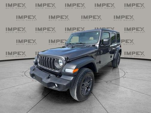 Granite Crystal Metallic Clearcoat 2025 Jeep Wrangler Sport S