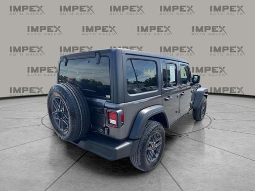 Granite Crystal Metallic Clearcoat 2025 Jeep Wrangler Sport S