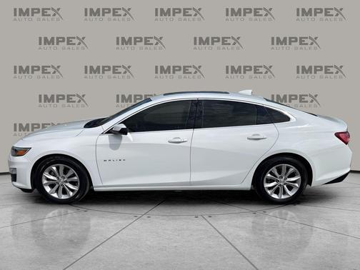 Summit White 2021 Chevrolet Malibu FWD LT