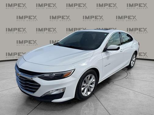 Summit White 2021 Chevrolet Malibu FWD LT