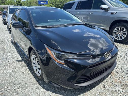Midnight Black Metallic 2024 Toyota Corolla LE