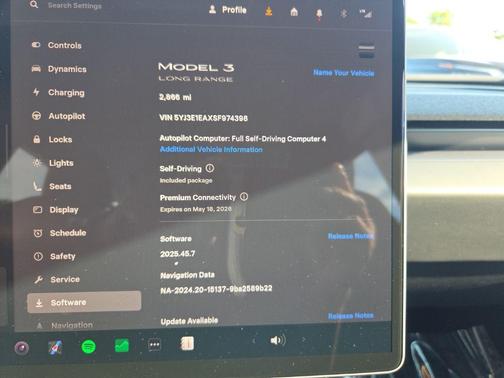 Black 2025 Tesla Model 3 Long Range