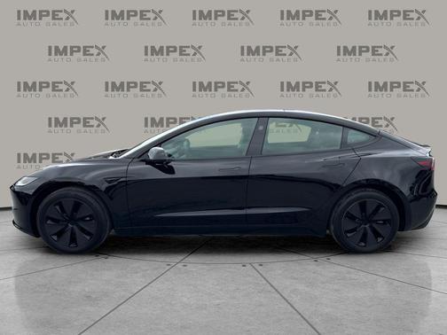 Black 2025 Tesla Model 3 Long Range