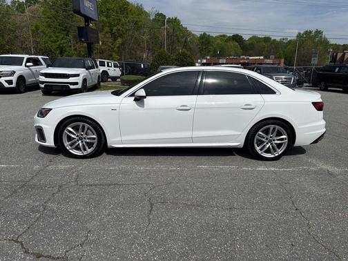 White 2023 Audi A4 45 S line Premium Plus