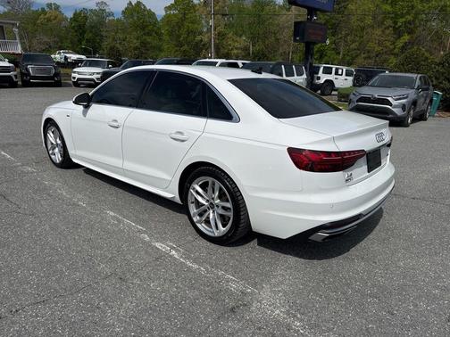 White 2023 Audi A4 45 S line Premium Plus