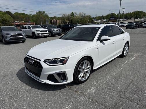 White 2023 Audi A4 45 S line Premium Plus