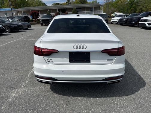 White 2023 Audi A4 45 S line Premium Plus