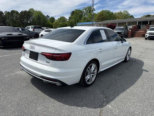 White 2023 Audi A4 45 S line Premium Plus