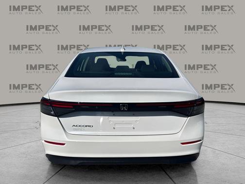 Platinum White Pearl 2025 Honda Accord LX 1.5T
