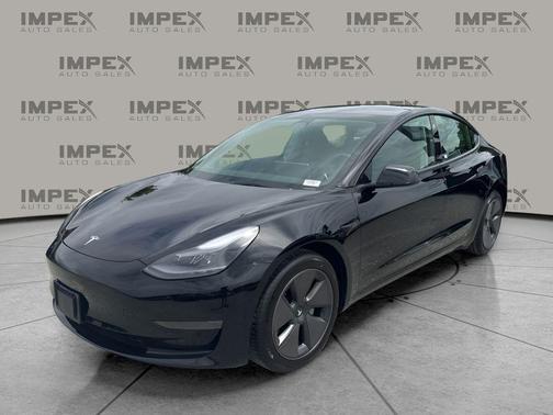 Solid Black 2023 Tesla Model 3 Standard Range