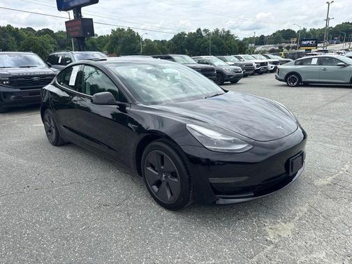 Solid Black 2023 Tesla Model 3 Standard Range