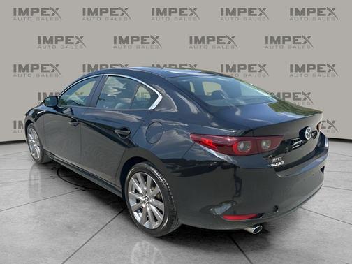 Jet Black Mica 2025 Mazda Mazda3 FWD w/Preferred Package