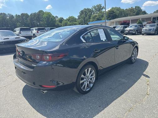 Jet Black Mica 2025 Mazda Mazda3 FWD w/Preferred Package