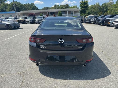 Jet Black Mica 2025 Mazda Mazda3 FWD w/Preferred Package