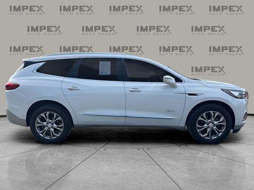 White Frost Tricoat 2019 Buick Enclave Avenir