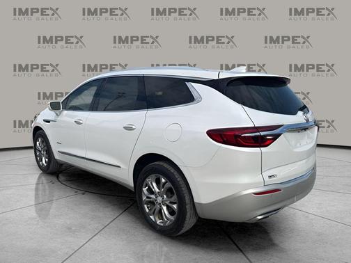 White Frost Tricoat 2019 Buick Enclave Avenir