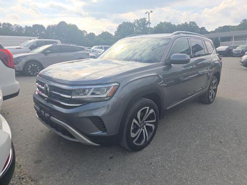 Pyrite Silver Metallic 2021 Volkswagen Atlas SEL Premium