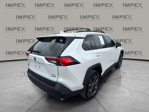 Wind Chill Pearl 2023 Toyota RAV4 Hybrid XLE Premium