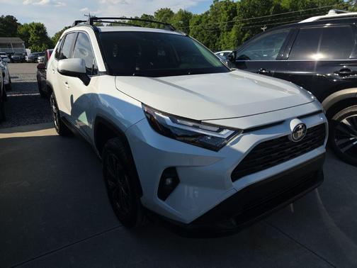 Wind Chill Pearl 2023 Toyota RAV4 Hybrid XLE Premium