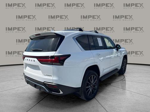 Ultra White 2023 Lexus LX 600 F SPORT