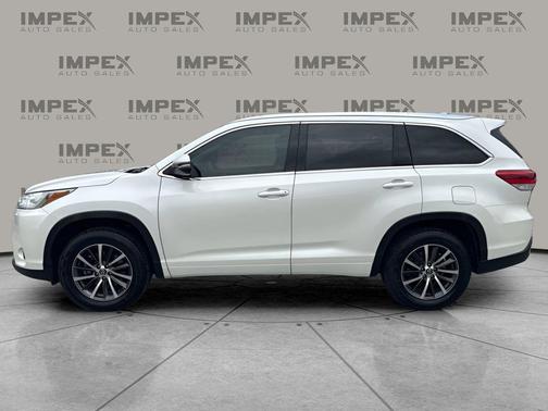Blizzard Pearl 2017 Toyota Highlander XLE