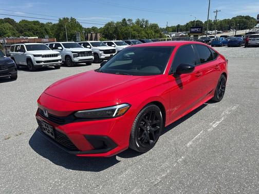 Rallye Red 2022 Honda Civic Sport