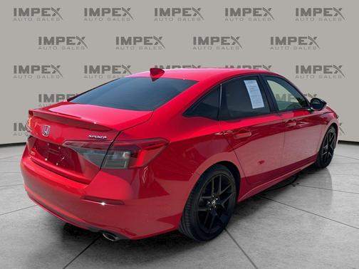 Rallye Red 2022 Honda Civic Sport