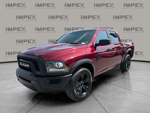 Delmonico Red Pearlcoat 2024 RAM 1500 Classic Warlock Crew Cab 4x4 5'7' Box