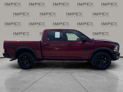 Delmonico Red Pearlcoat 2024 RAM 1500 Classic Warlock Crew Cab 4x4 5'7' Box