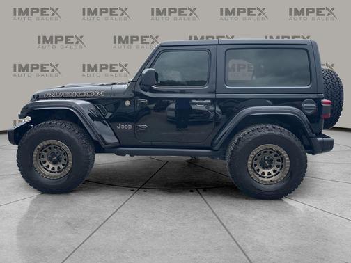 Black Clearcoat 2021 Jeep Wrangler Rubicon