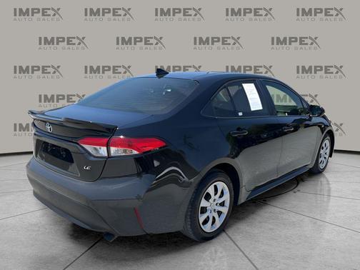 Midnight Black Metallic 2024 Toyota Corolla LE