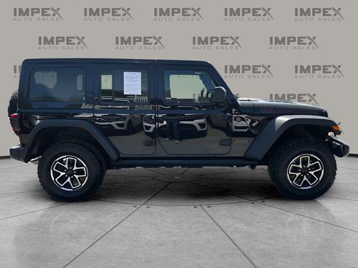 Black Clearcoat 2025 Jeep Wrangler Rubicon