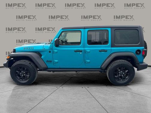 Bikini Pearlcoat 2020 Jeep Wrangler Unlimited Willys 4x4