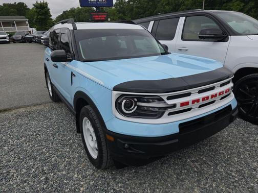 Blue 2023 Ford Bronco Sport Heritage