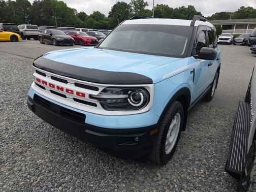 Blue 2023 Ford Bronco Sport Heritage