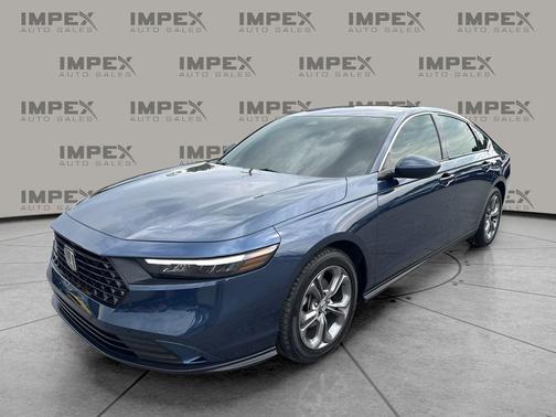 Canyon River Blue Metallic 2024 Honda Accord EX