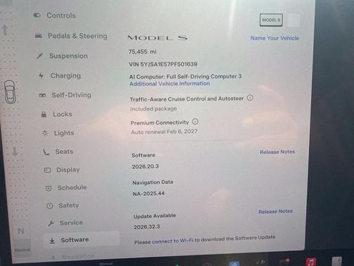 Pearl White Multi-Coat 2023 Tesla Model S Base
