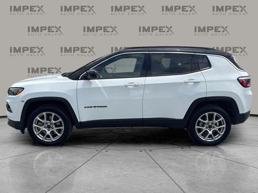 Bright White Clearcoat 2025 Jeep Compass Limited