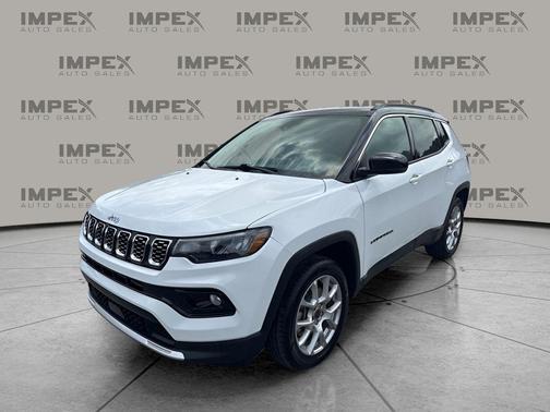 Bright White Clearcoat 2025 Jeep Compass Limited