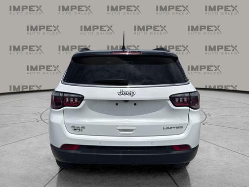 Bright White Clearcoat 2025 Jeep Compass Limited