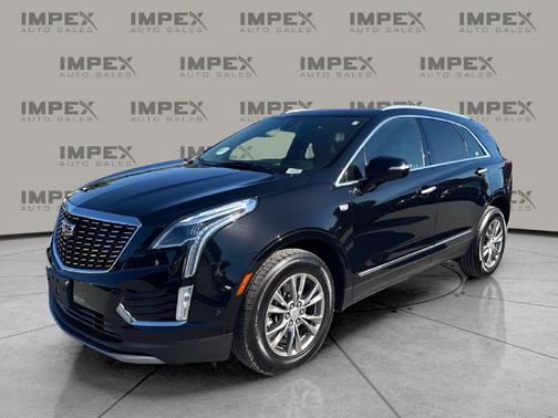 Stellar Black Metallic 2021 Cadillac XT5 Premium Luxury