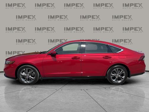 Radiant Red Metallic 2024 Honda Accord Hybrid EX-L