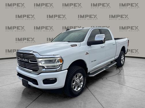 Bright White Clearcoat 2024 RAM 2500 Laramie Crew Cab 4x4 6'4' Box