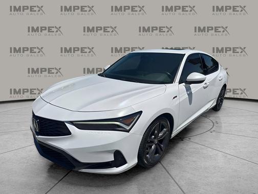 Platinum White Pearl 2025 Acura Integra A-SPEC