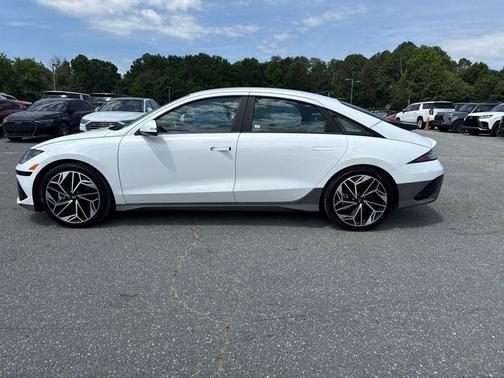 Serenity White 2025 Hyundai IONIQ 6 SEL