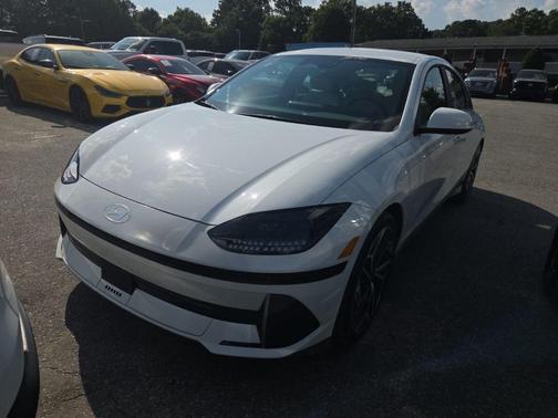 Serenity White 2025 Hyundai IONIQ 6 SEL
