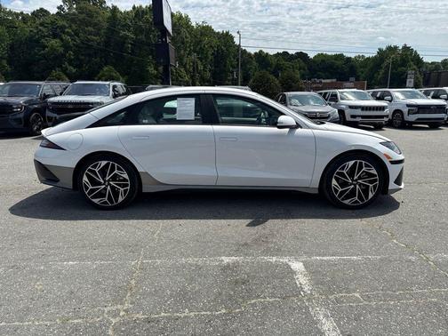 Serenity White 2025 Hyundai IONIQ 6 SEL